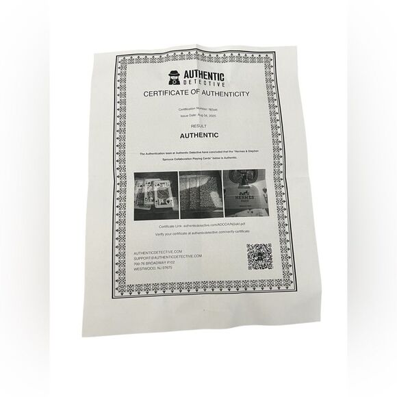 HERMES Playing Card - Picture 6 of 6